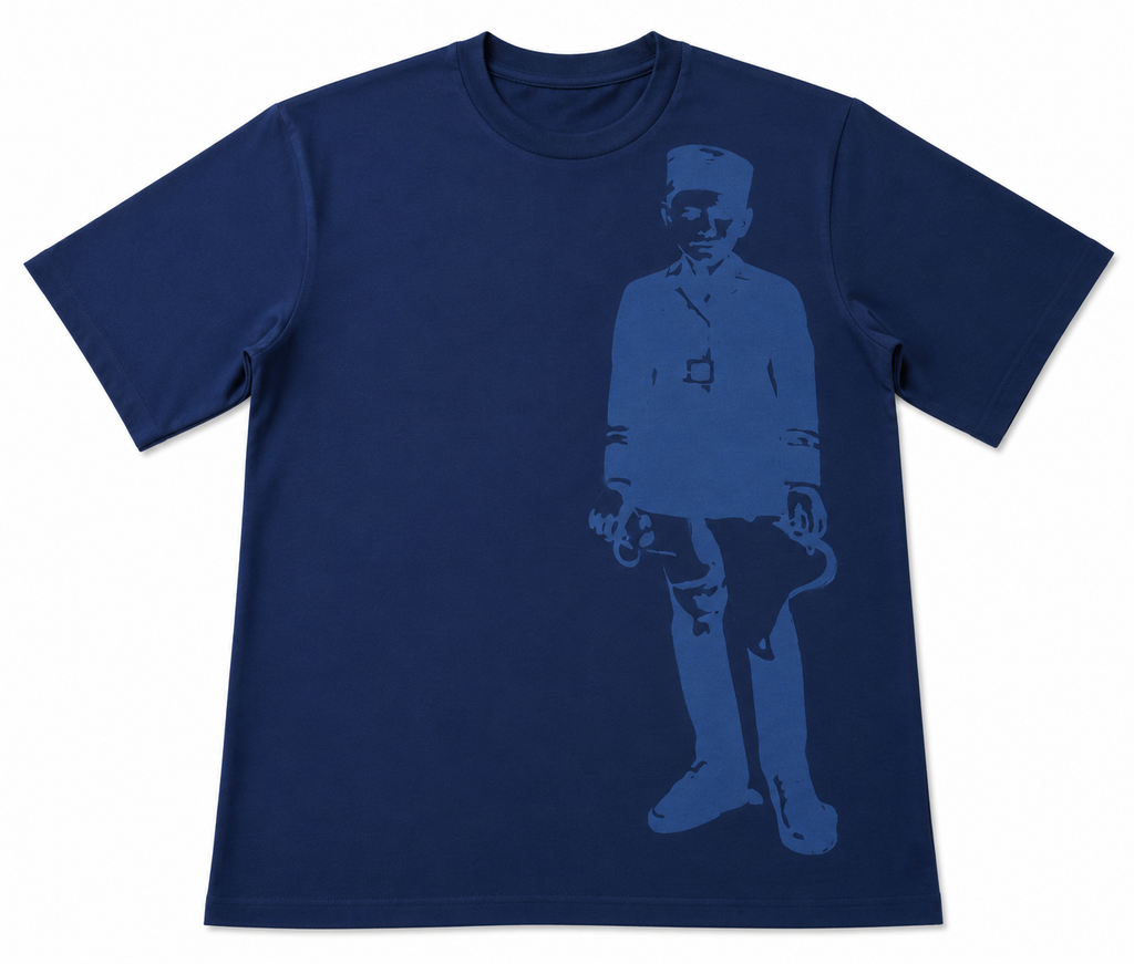 NAVY BLUE T-SHIRT