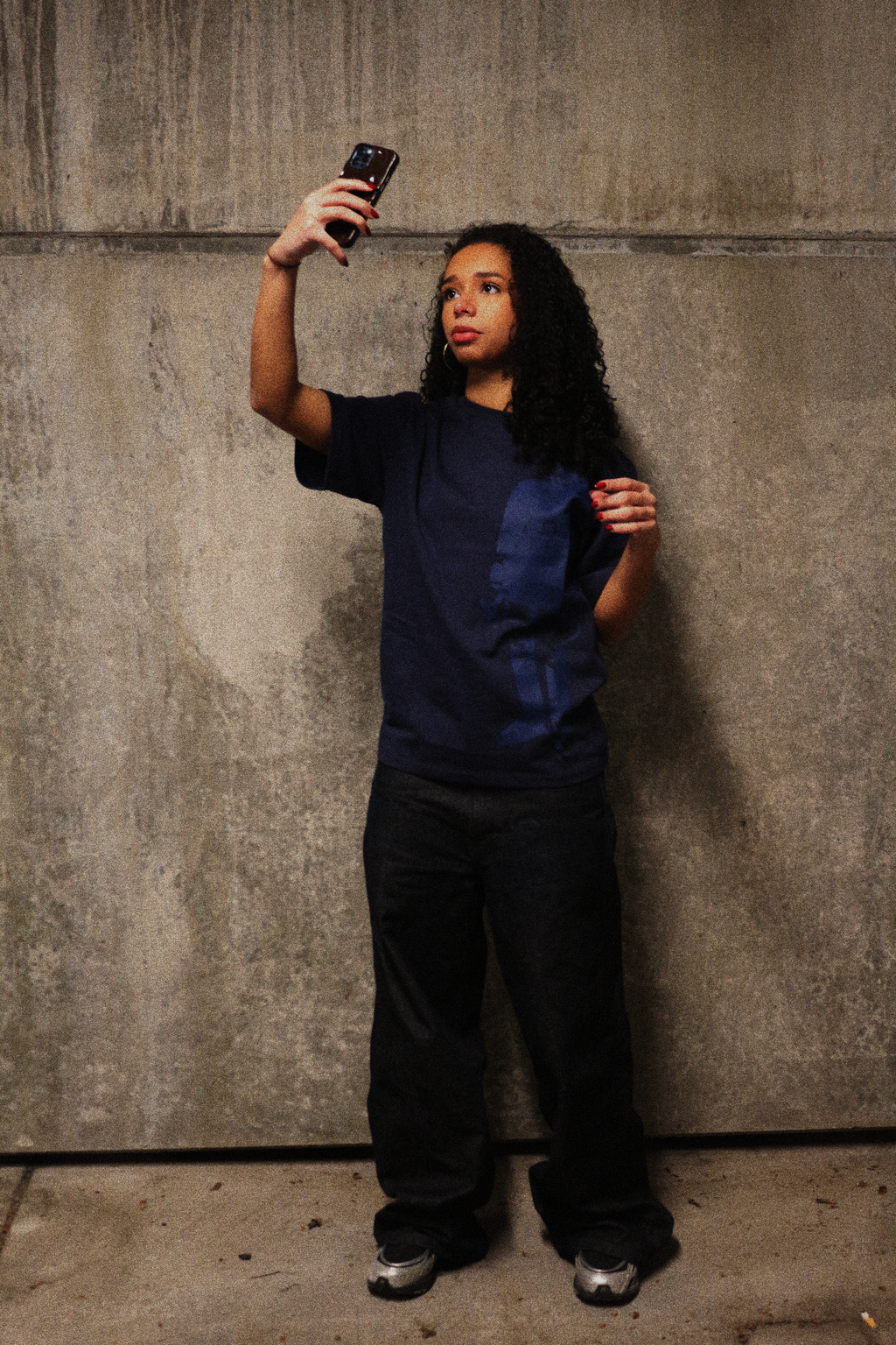 NAVY BLUE T-SHIRT